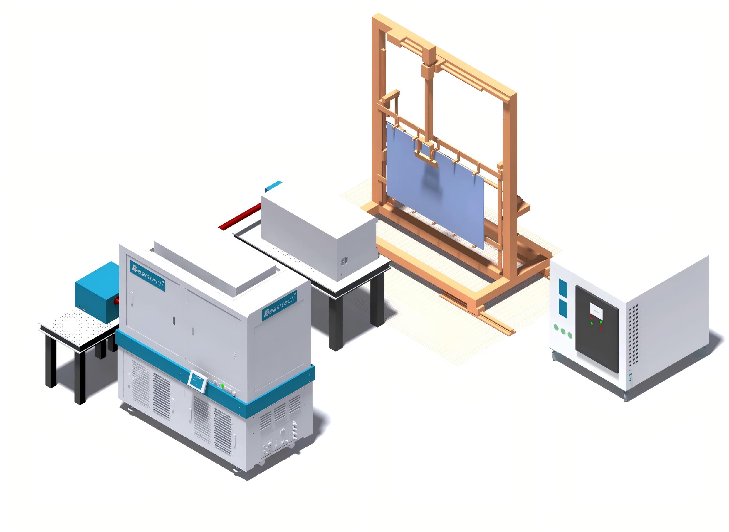 Dynamic scanning laser shot peening equipment